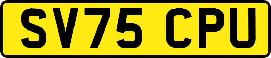 SV75CPU