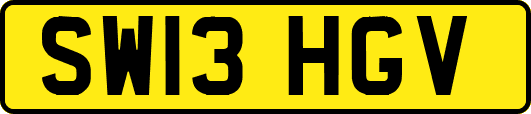 SW13HGV