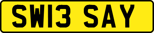 SW13SAY