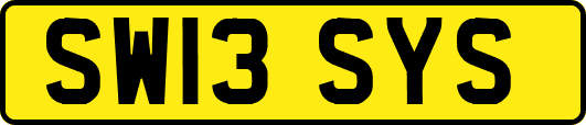 SW13SYS