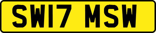 SW17MSW