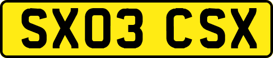 SX03CSX