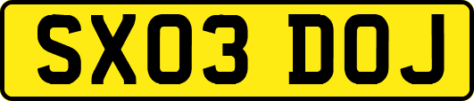 SX03DOJ