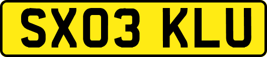 SX03KLU