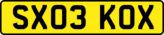 SX03KOX