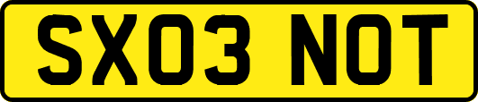 SX03NOT