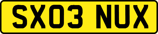 SX03NUX