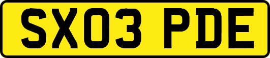 SX03PDE
