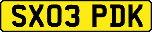 SX03PDK