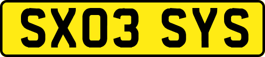SX03SYS