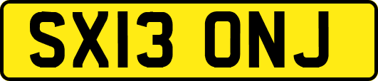 SX13ONJ