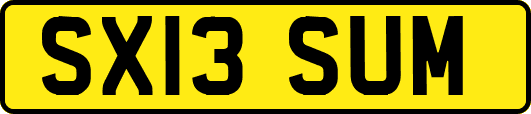 SX13SUM