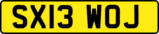SX13WOJ