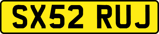SX52RUJ