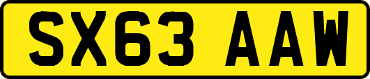 SX63AAW