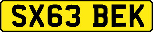 SX63BEK