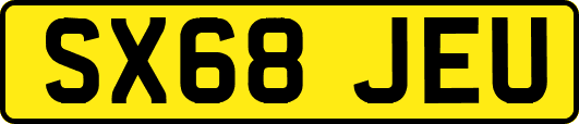 SX68JEU