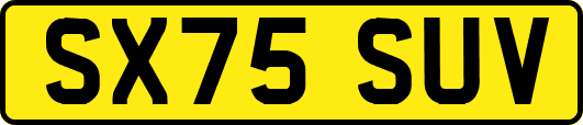 SX75SUV
