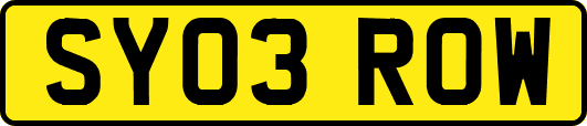 SY03ROW