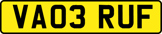 VA03RUF