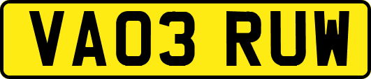 VA03RUW