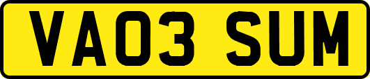 VA03SUM