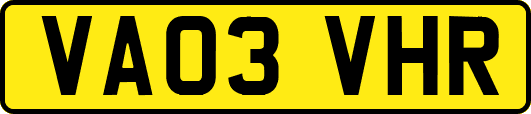 VA03VHR