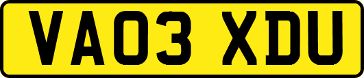 VA03XDU