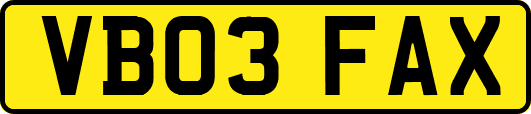 VB03FAX