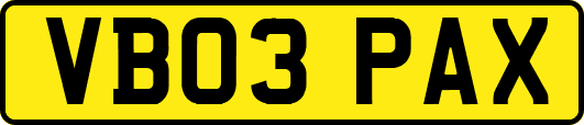 VB03PAX