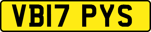 VB17PYS