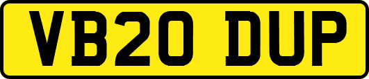 VB20DUP