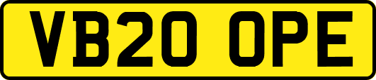VB20OPE