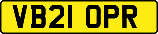 VB21OPR