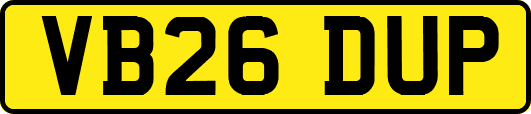 VB26DUP