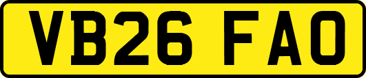 VB26FAO