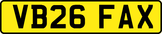 VB26FAX