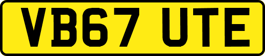 VB67UTE