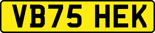 VB75HEK
