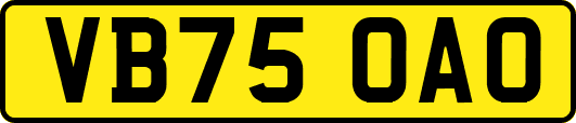 VB75OAO