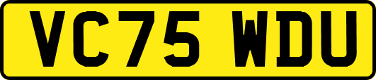 VC75WDU