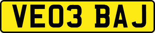 VE03BAJ