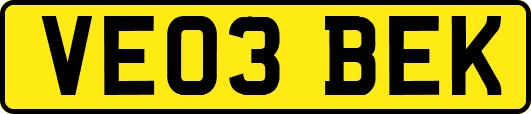 VE03BEK