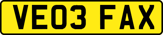 VE03FAX