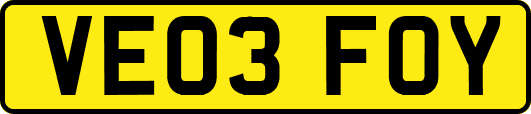 VE03FOY