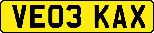 VE03KAX
