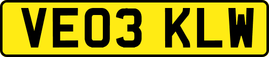 VE03KLW