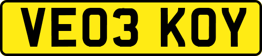 VE03KOY