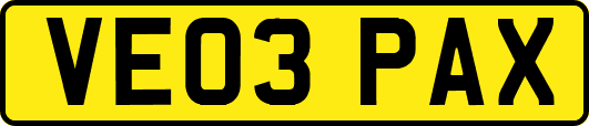 VE03PAX