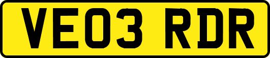 VE03RDR
